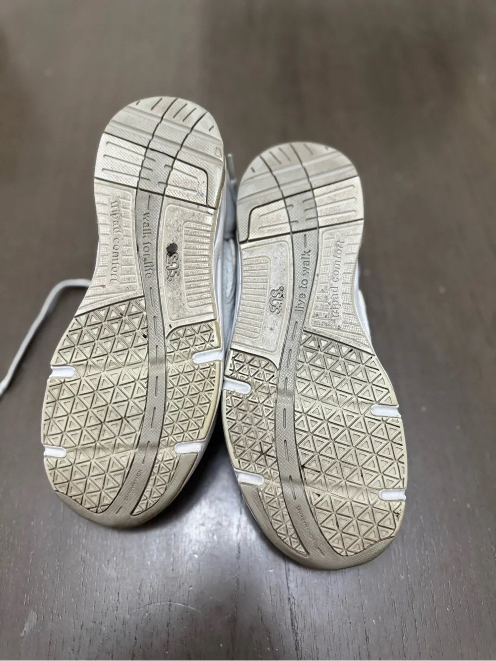 SAS Kids Neutral Gray Lace-Up Sneakers